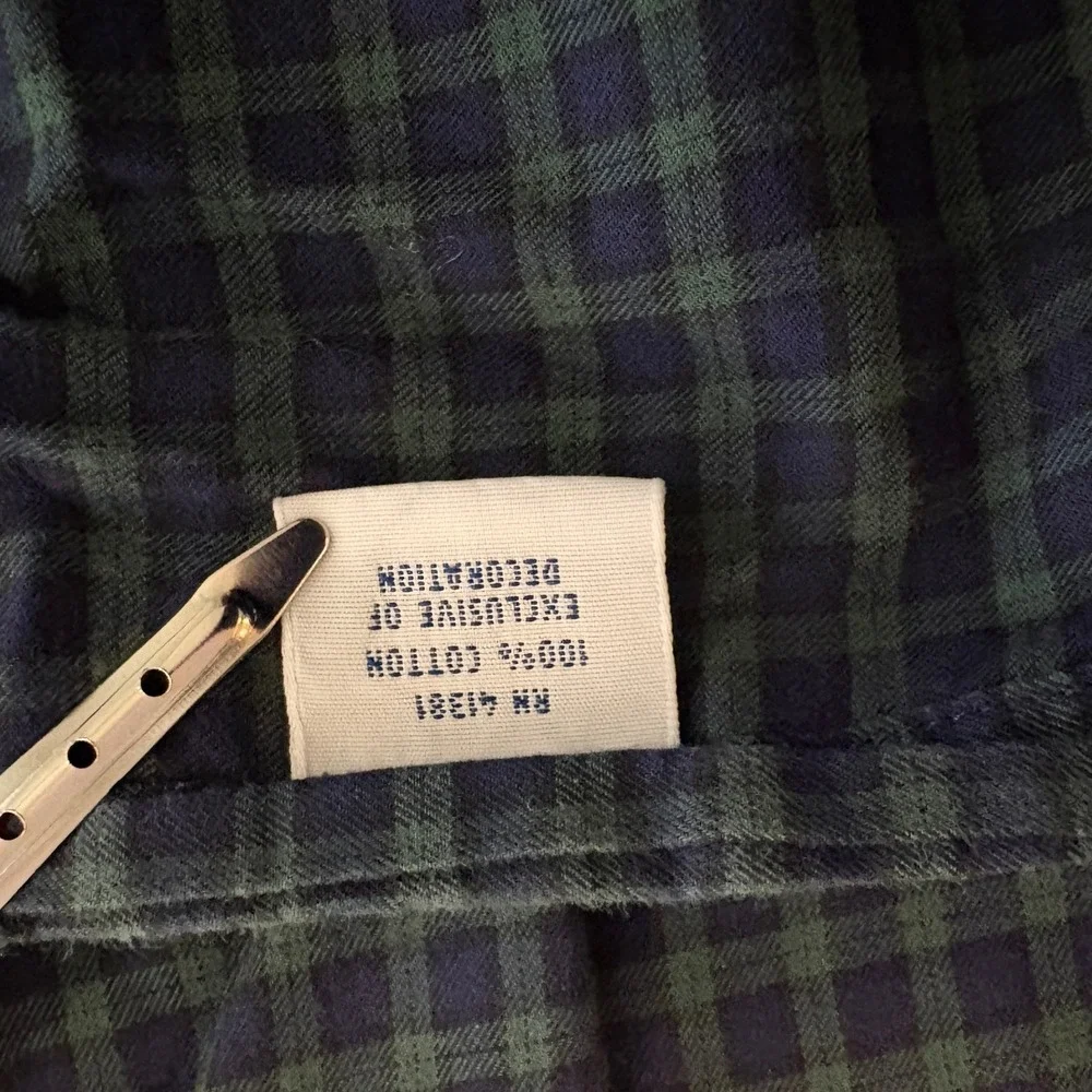 Polo Ralph Lauren Mens Slim Fit Cotton Micro Check Button Down Shirt Navy Green